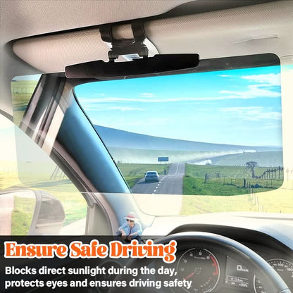 ClearView Drive – Anti-Glare Zonneklep | 50% KORTING