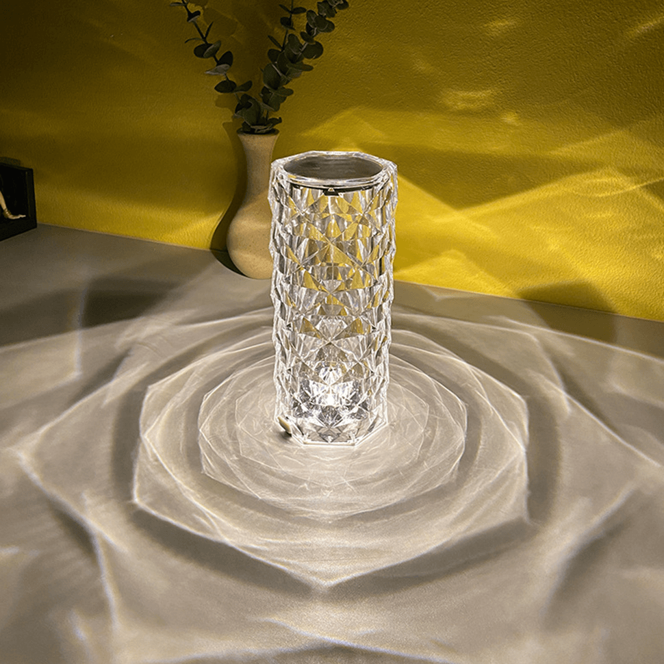 LumaShine Kristallen Lamp – Betoverend Licht, Directe Rust