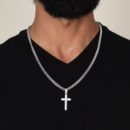 ValorCross — Stalen Kruishanger Ketting | 50% KORTING