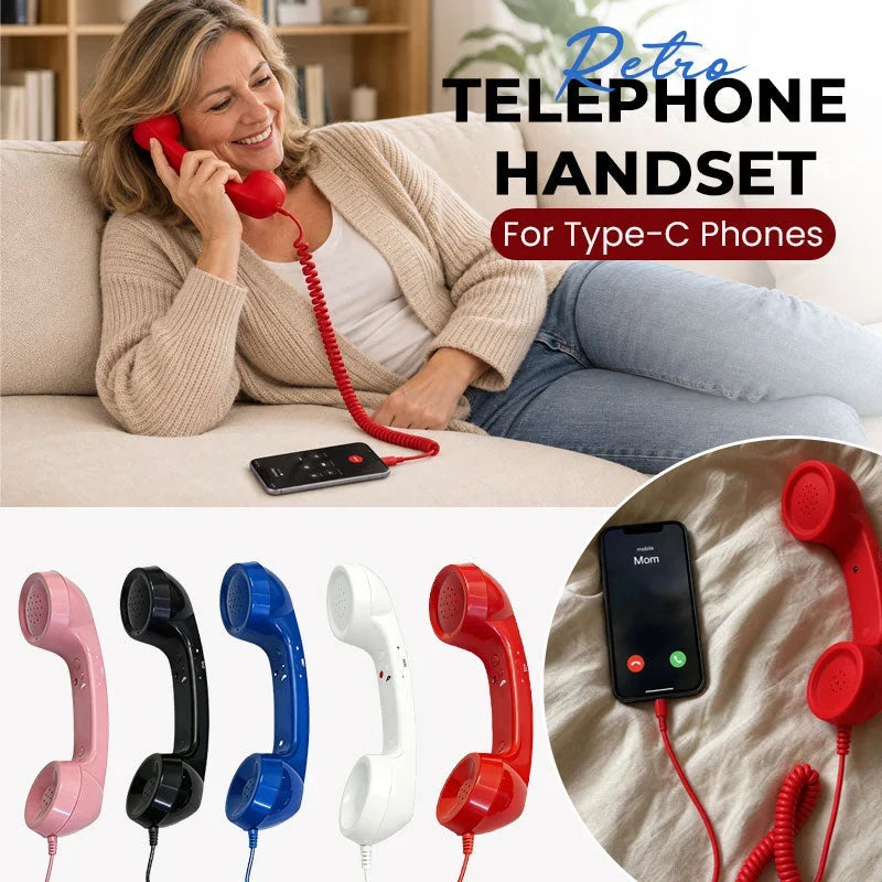 VintageVibe Koptelefoon — Ervaar Bellen Opnieuw Met Zelfvertrouwen