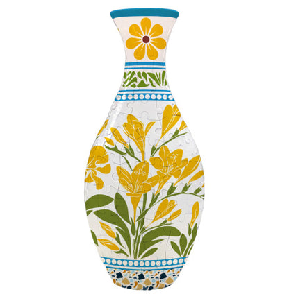 PuzzleBloom – 3D Puzzelvaas met Waterbeker | 50% KORTING