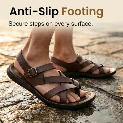 Elliot – Heren Sandalen met Verstelbare Band en Comfortabele Inlegzool