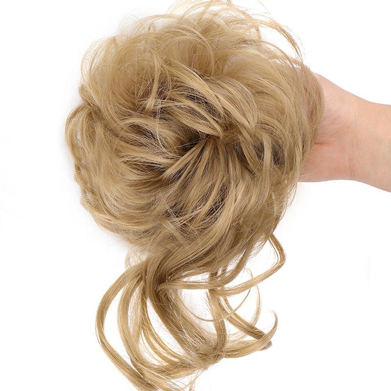 Lupu Synthetische Haarstuk Strik Chignon – Direct Glamoureus Volume
