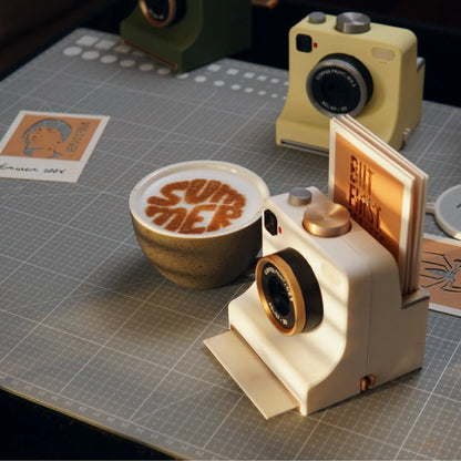 LuxePrint Koffiestencil — Indrukwekkende Kunst bij Elke Slok