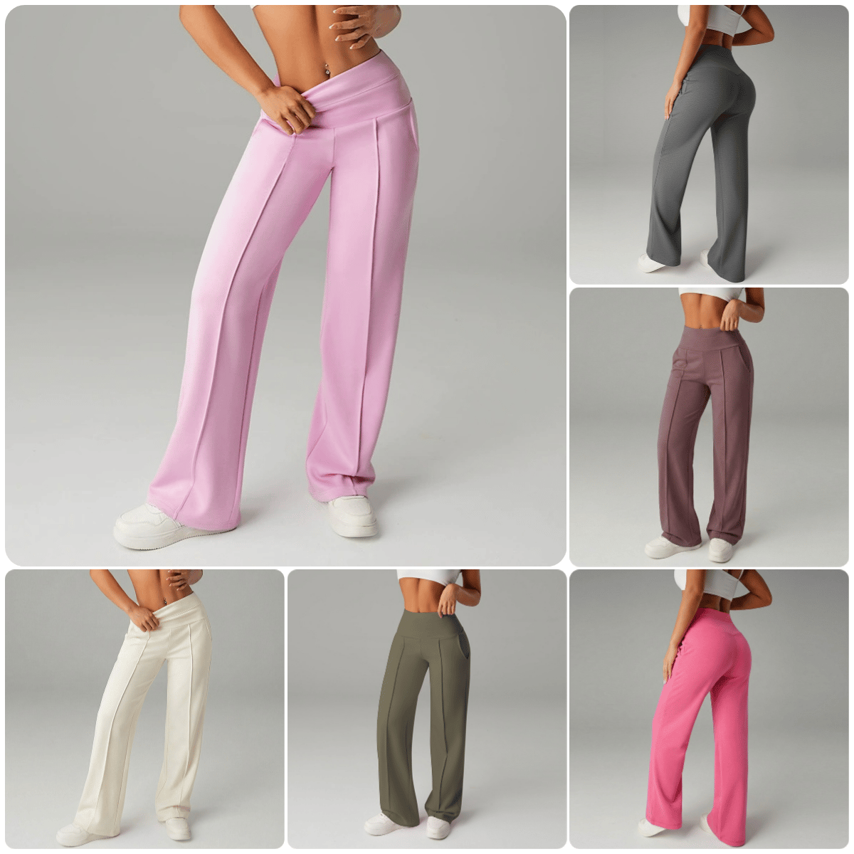 Lucia – High-waist wide-leg-broek | 2+1 GRATIS