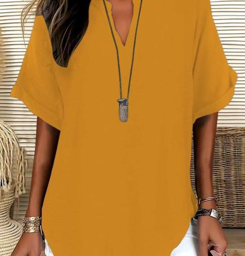 Amelia — Luchtige Elegantie Blouse | 50% KORTING