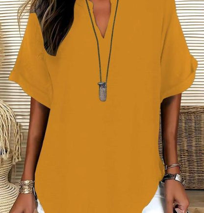 Amelia — Luchtige Elegantie Blouse | 50% KORTING