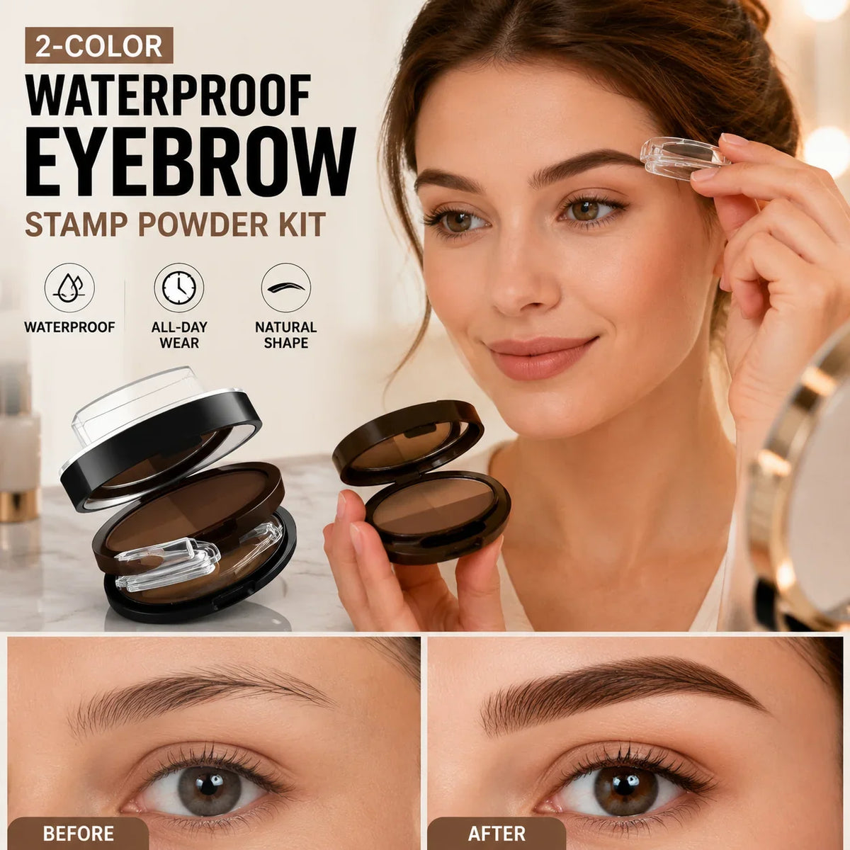 BrowPerfect Stempel — Direct Vollere Wenkbrauwen