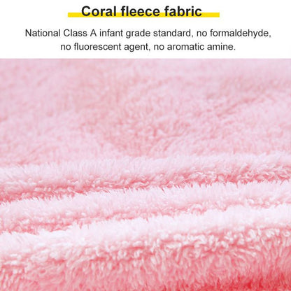 Lana — Sneldrogende Coral Fleece Badjas | 50% KORTING