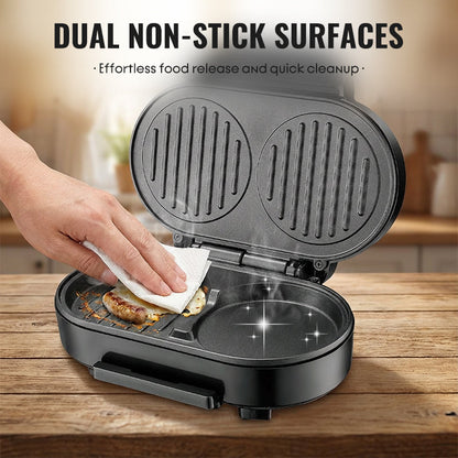 EmberGrill — Compacte ontbijtgrill | 50% KORTING