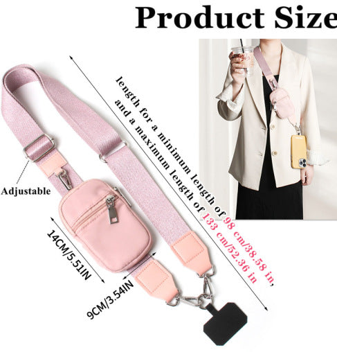 VersaCarry Crossbody Lanyard — Blijf Licht, Vrij, Zelfverzekerd