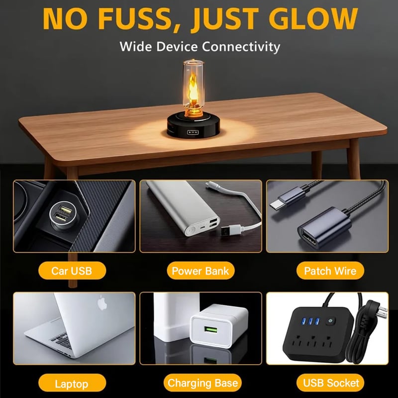 FlameGlow – USB Sfeerlamp