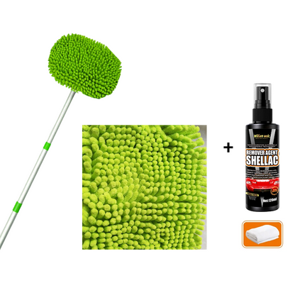 ProShine Reach — Telescopische Wasmop + extra gratis mop | 50% KORTING