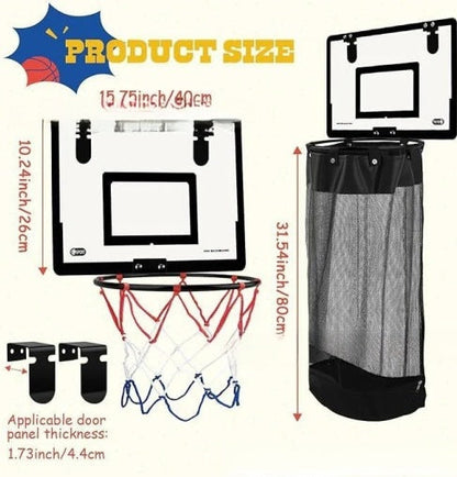 Basketbal Wasmand — Maak Wassen Leuk en Speels