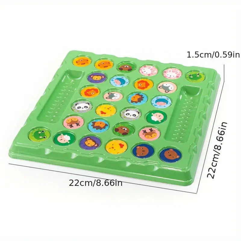 AnimalCheckers™ – Leerzaam Dierenspel Plezier  | 1+1 GRATIS