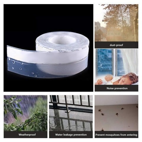EcoBlocker - Weerbeschermingsstrips Deurafdichtingsstrips (5 meter)