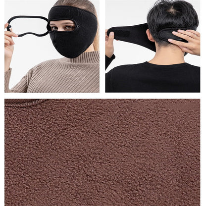 Clara – Lichtgewicht Polar Fleece Mondmasker voor de Winter | Koop 1, Krijg 1 Gratis