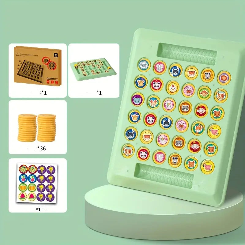 AnimalCheckers™ – Leerzaam Dierenspel Plezier  | 1+1 GRATIS