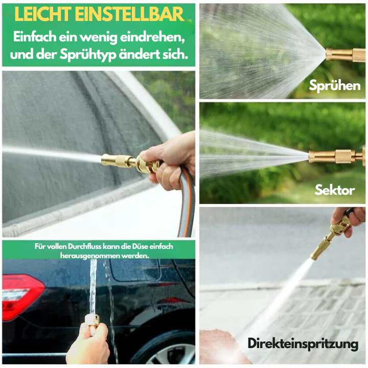 JetSpray – Verstelbare Hogedruk Sproeikop | 50% KORTING