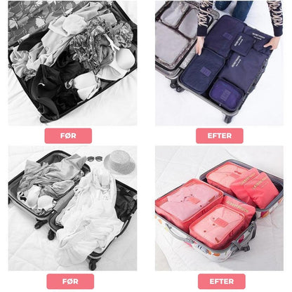 TravelSet™ 6 Koffer Opbergtassen | 50% korting