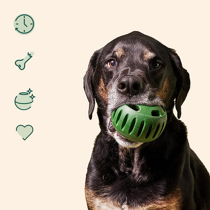 Opvulbaar Slow Food-speelgoed voor honden