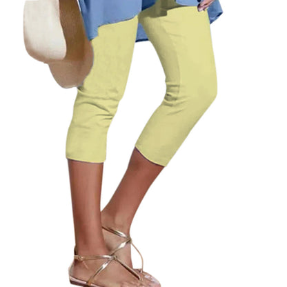 FlexShine™ – Knie-Lange Dames-Leggings met Buikcontrole & Zijdeachtig Comfort