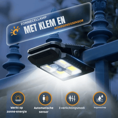 LumiSolar — Slimme Buitenlamp op Zonne-energie | 50% KORTING