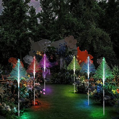 SolarGlow – Set van 3 kleurveranderende kerstbomen