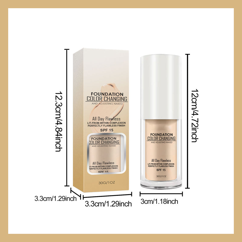 Zweetbestendige en langhoudende make-up foundation