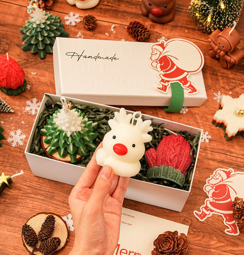 FestiveGlow – Kerstgeurkaarsenset in geschenkdoos