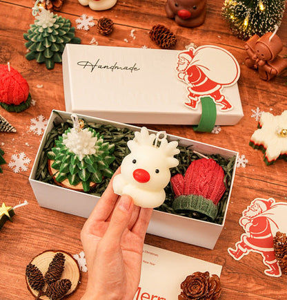 FestiveGlow – Kerstgeurkaarsenset in geschenkdoos