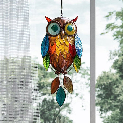 ColorOwl – Raamdecoratie met kleurrijk lichtspel | 1+1 GRATIS