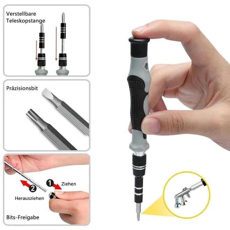 Multifunctionele 115 in 1 schroevendraaierset