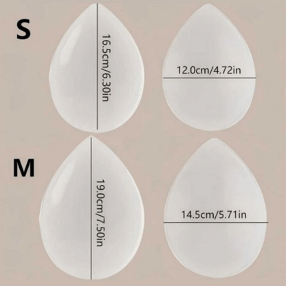 CurveLuxe — Siliconen Pads voor Zelfvertrouwen | 50% KORTING
