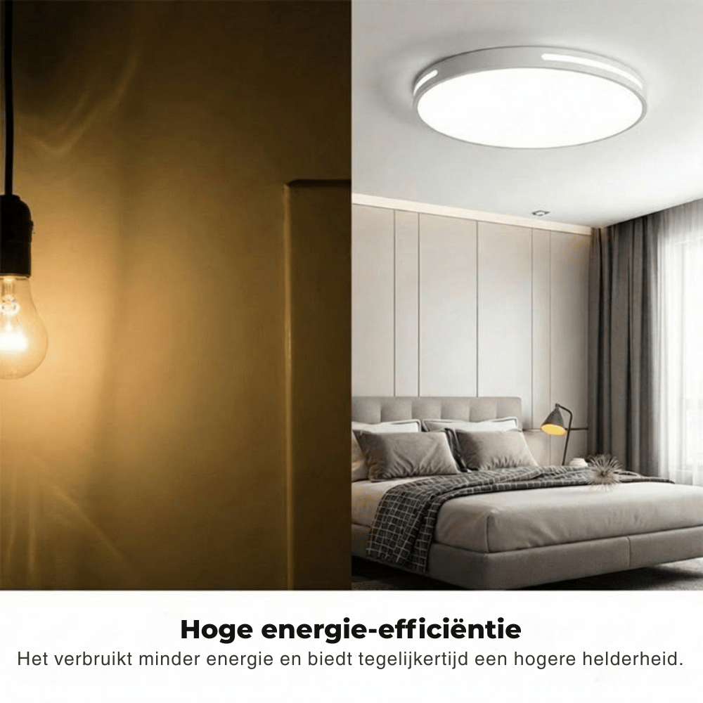MoodMaster — Dimbare LED-Plafondlamp | 50% KORTING
