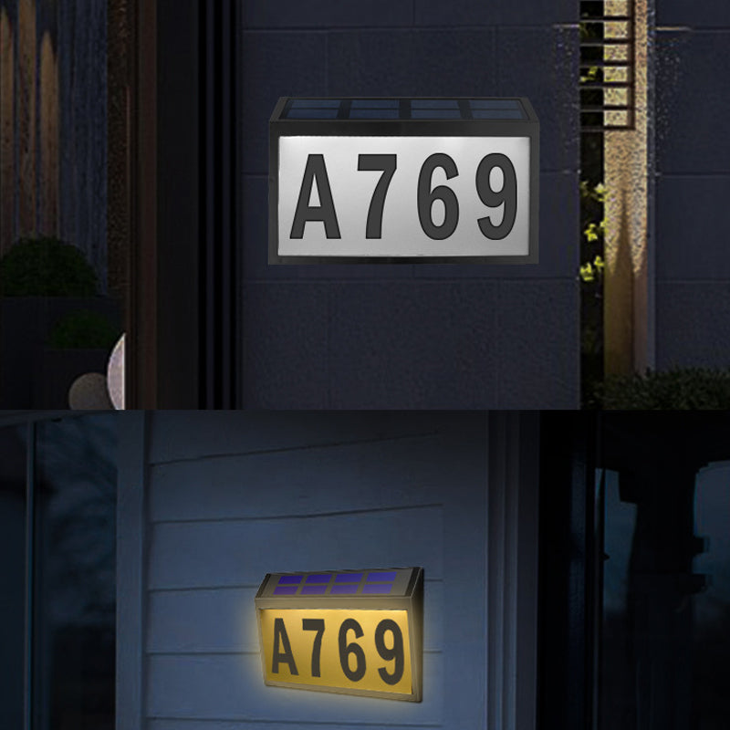 Solar deurbordverlichting