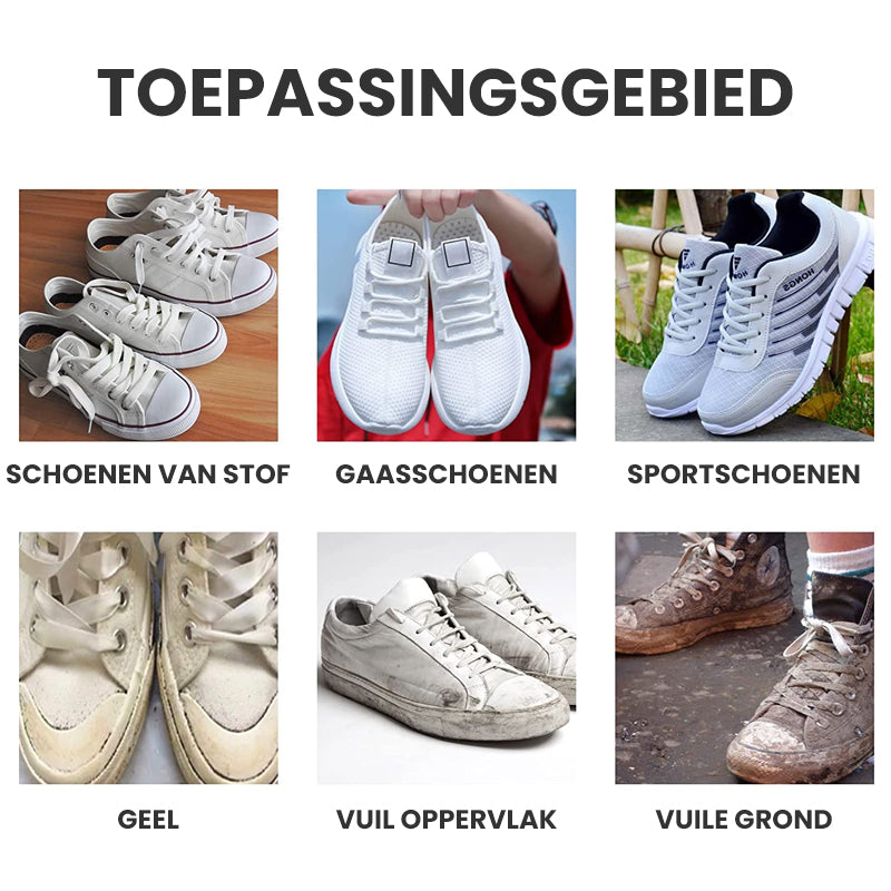 Reinigings-gel voor het bleken van schoenen