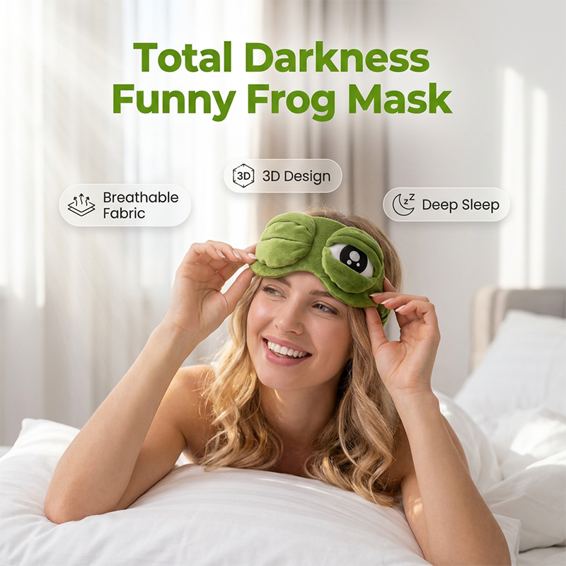 NightRipple Slaapmasker — Diepe Slaap, Word Verfrist Wakker