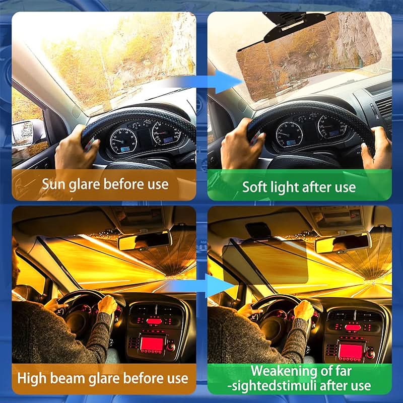 ClearView Drive – Anti-Glare Zonneklep | 50% KORTING