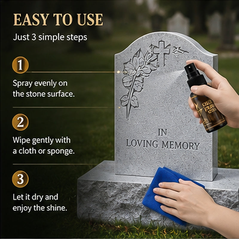 StoneShield — Grafsteen Glansverzorging | 1+1 GRATIS
