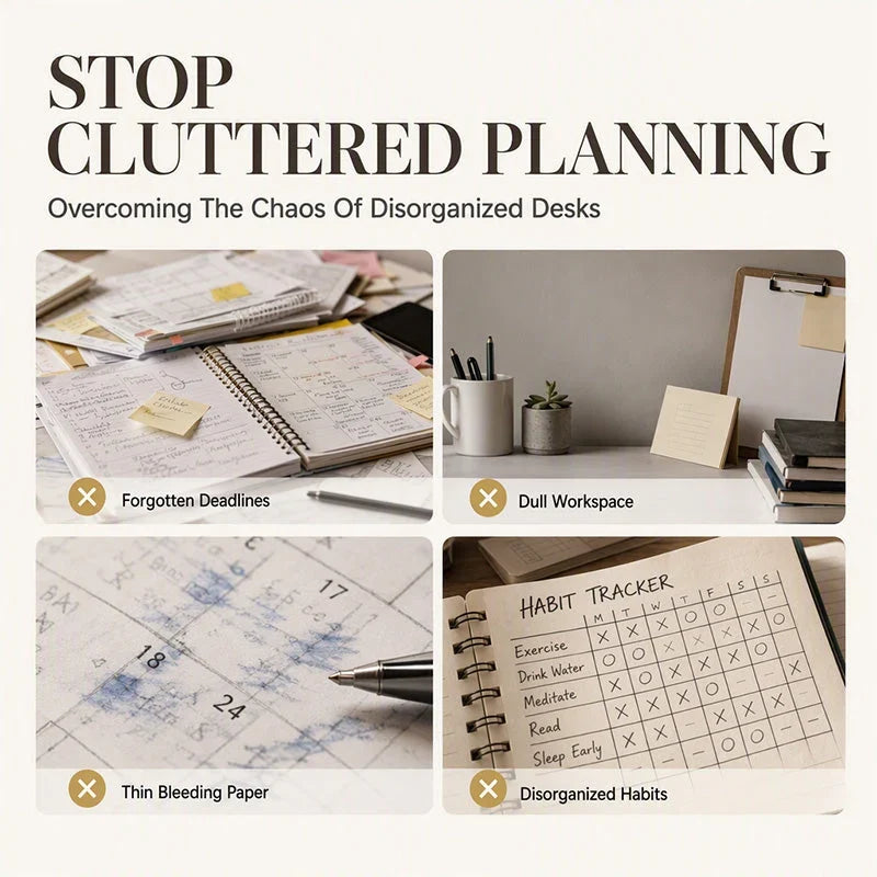 ClarityCraft Bureaublokplanner — Ontsteek Focus, Bouw Momentum Op