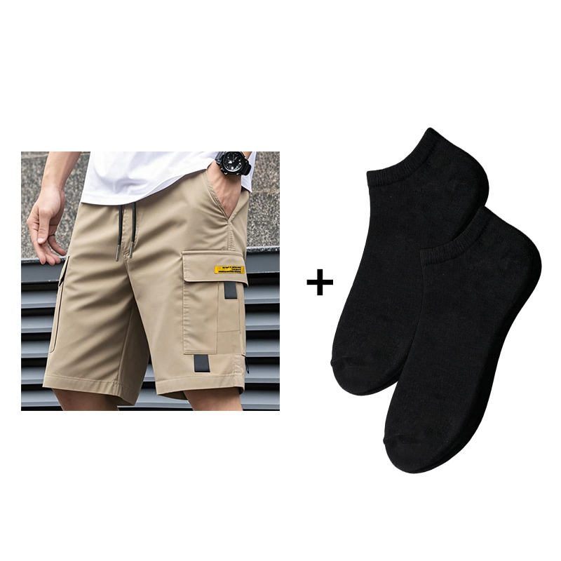 Max – Duurzame Cargo Shorts met Verstelbare Pasvorm