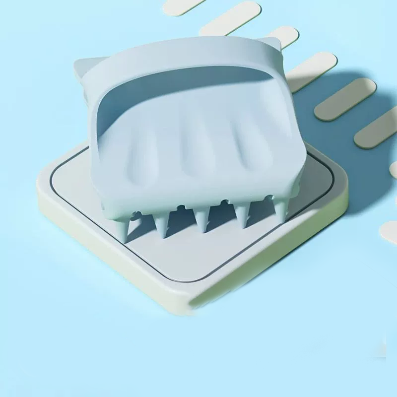 Siliconen Hoofdhuid Massageapparaat — Verfrissen, Verzachten, Ontklitten