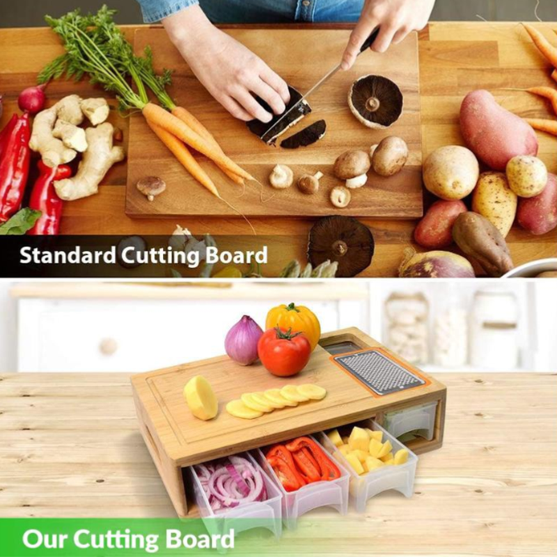 FreshNest — Bamboe Prep Station | 50% KORTING