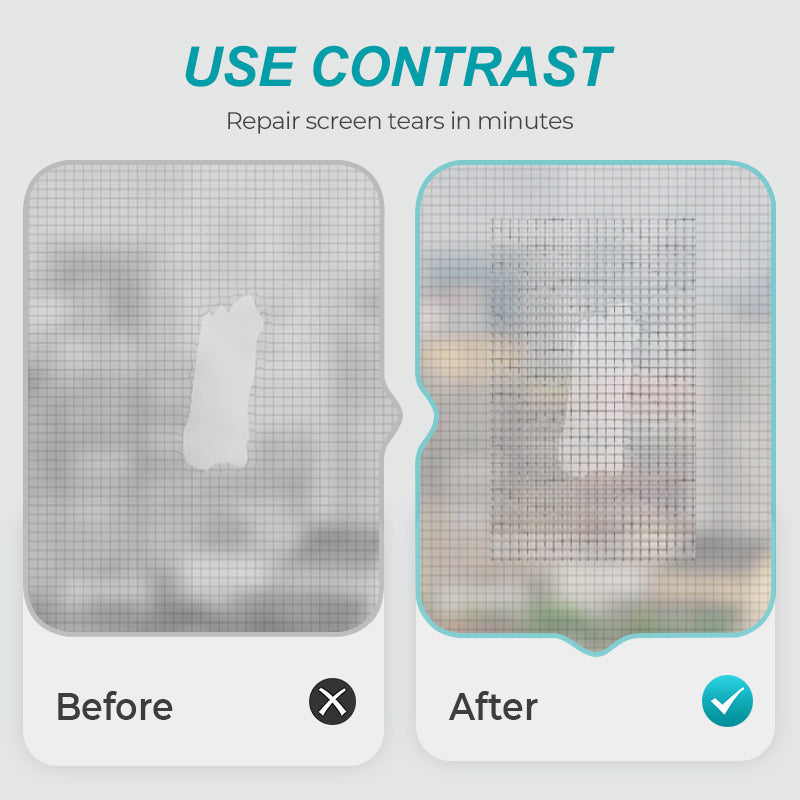 Schermreparatietape – Dicht Gaten Direct Af