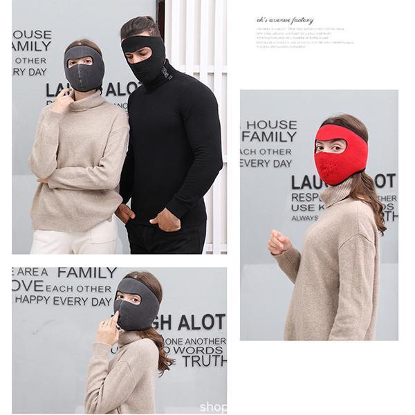 Clara – Lichtgewicht Polar Fleece Mondmasker voor de Winter | Koop 1, Krijg 1 Gratis