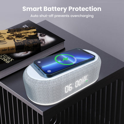 LumiNest — Smart Wekker met Oplader & Licht | 50% KORTING