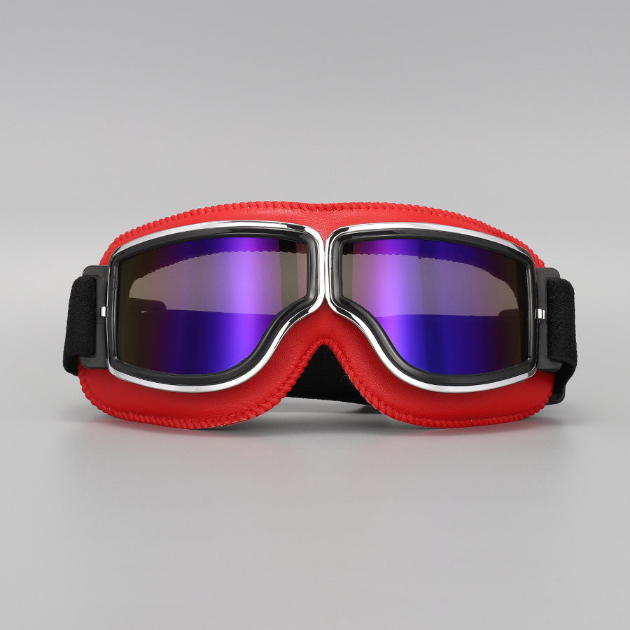RideGuard — Vintage Rijdersbril | 50% KORTING