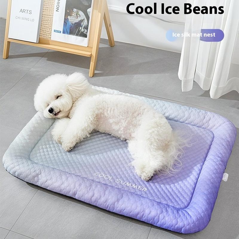 Ice Silk Koelmat voor Huisdieren — Directe Koeling, Eindeloos Comfort