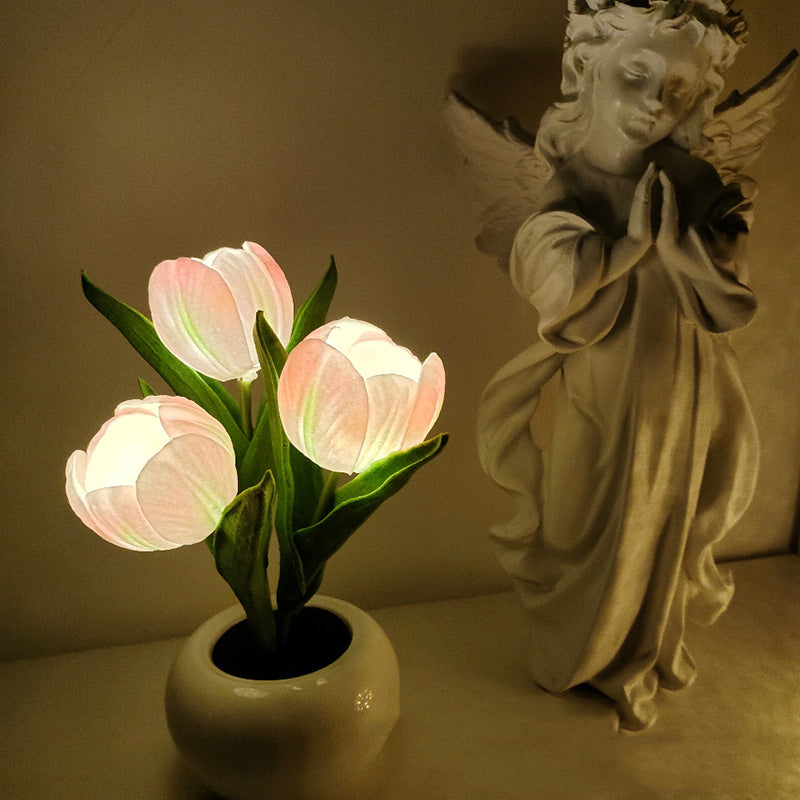 BloomGlow – Lichtgevende Tulpenlamp | 50% KORTING